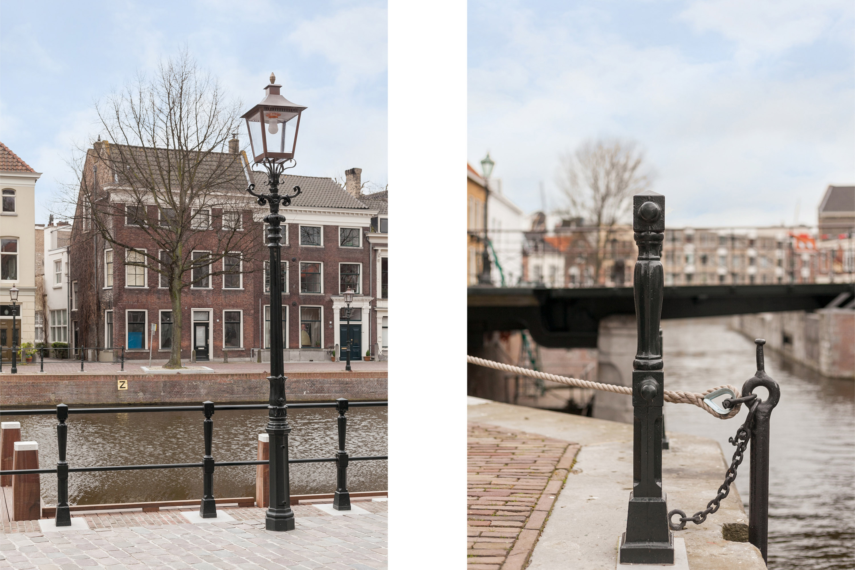 DE NOOD model Maassluis + customized railing - Lange Haven Schiedam