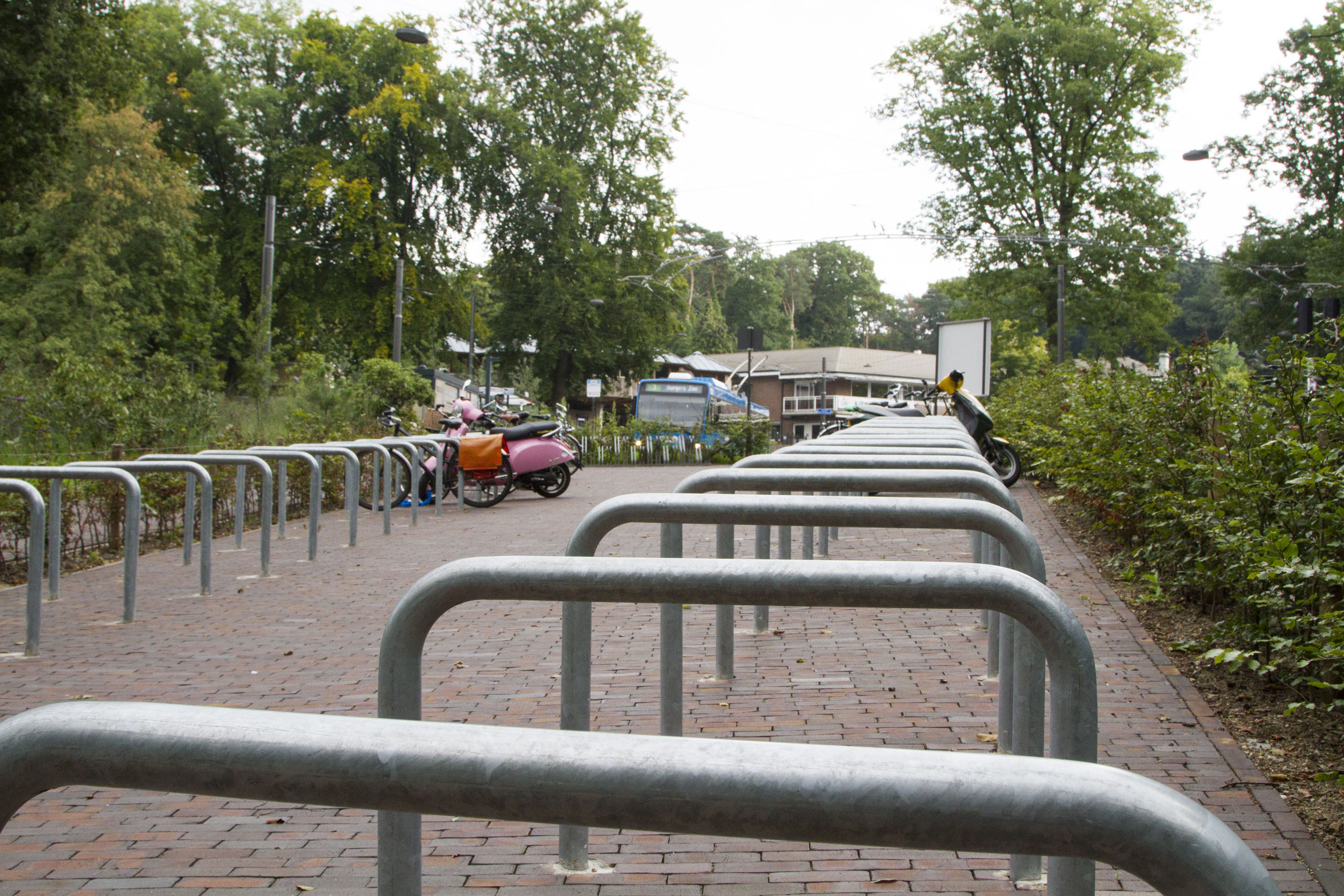 Fietsaanleunbeugels Burger's Zoo Arnhem